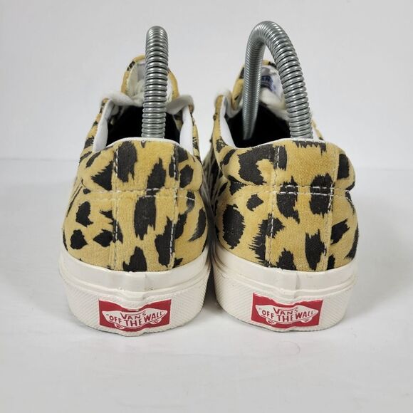 Vans Sid DX Anaheim Factory OG Leopard Low Top Athletic Sneakers Women Size 7 - Picture 6 of 9